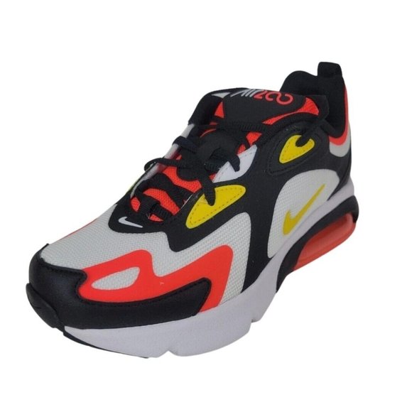 Nike Other - Nike Air Max 200 Running Atlhetic Shoes Black White